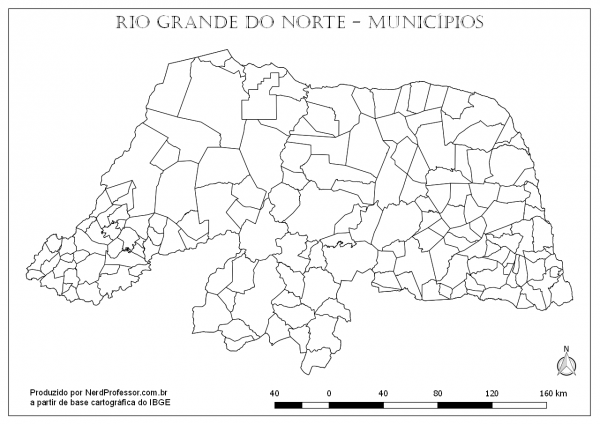 Mapas Do Rio Grande Do Norte Nerdprofessor