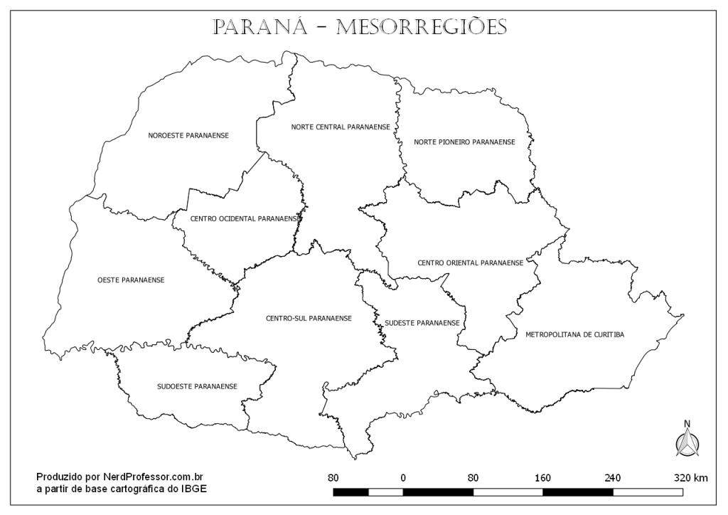 Mapas Do Paraná Nerdprofessor