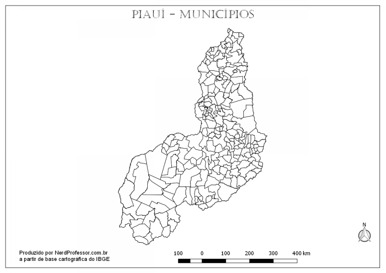 Mapas Do Piauí Nerd Professor