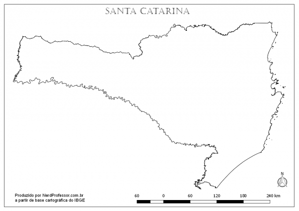 Mapas De Santa Catarina Nerdprofessor