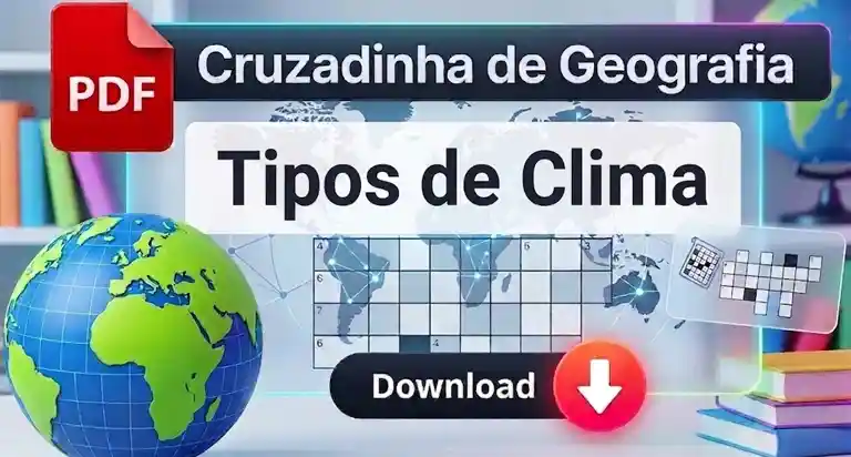 Cruzadinha de Geografia: Tipos de Clima