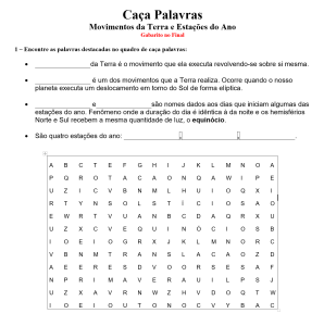 Caça-palavras - Só Geografia