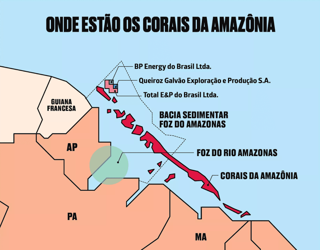 Os Corais da Amazônia